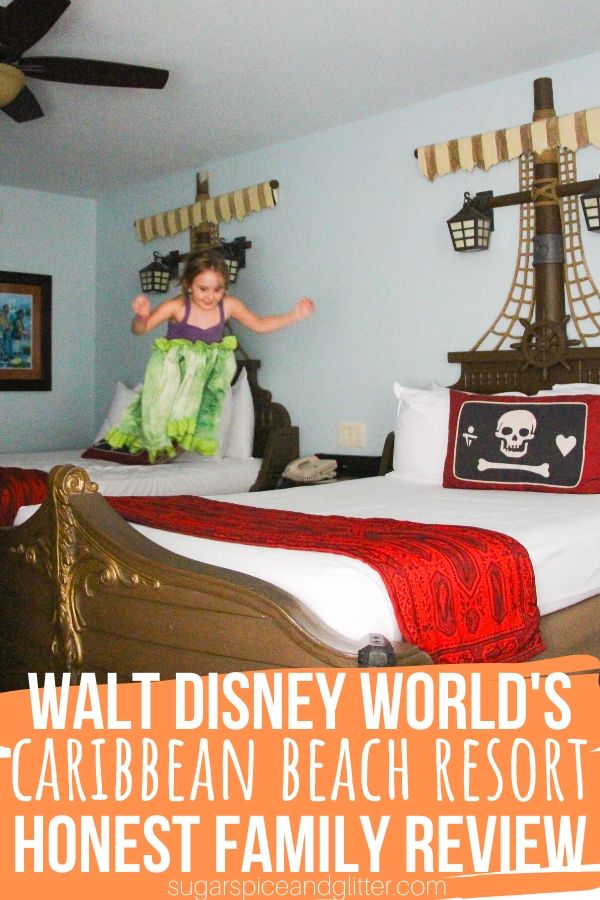Everything you want to know about Disney's Caribbean Beach Resort, from the food, to the entertainment, the infamous transportation issues and of course - the Pirate Rooms!