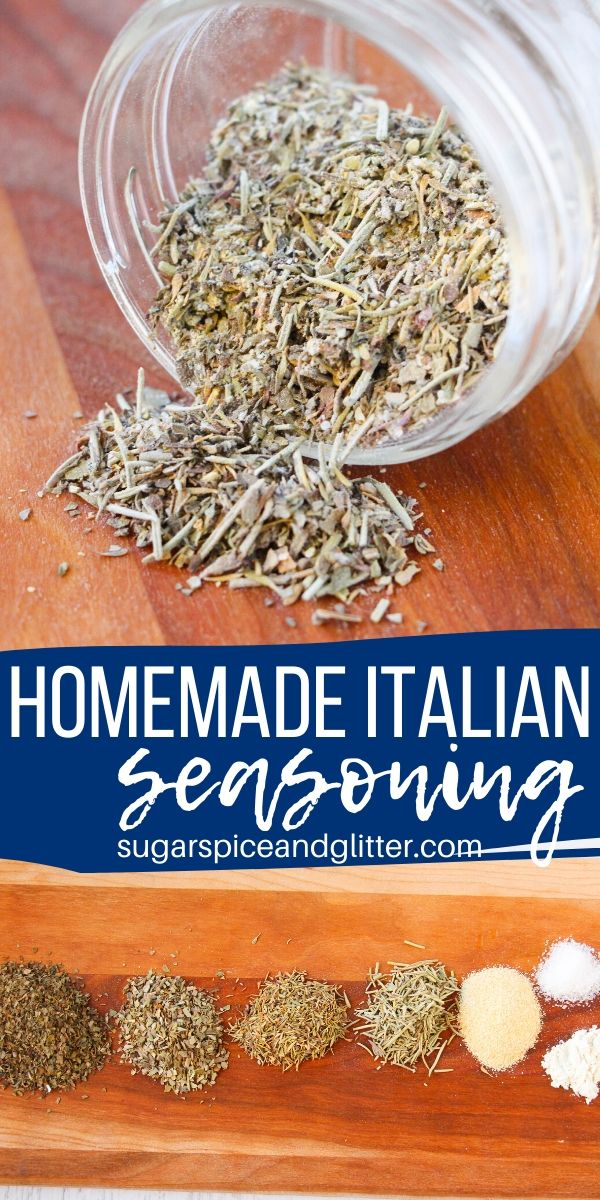 How to make the perfect homemade Italian seasoning recipe for all of your favorite Italian recipes. This easy Italian spice mix also makes a great homemade gift
