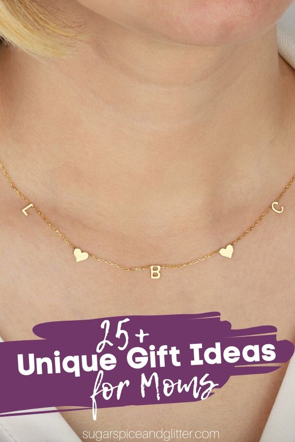 Whether you're shopping for the mom who has everything, or one who's more minimalist, we have 25 unique gift ideas she's sure to love for Mother's Day, Mom's birthday or a special Christmas present for Moms