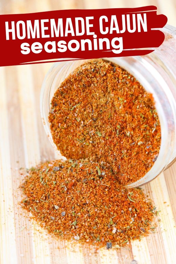 How to make the best homemade cajun seasoning with a few simple herbs and spices you probably already have in your kitchen!