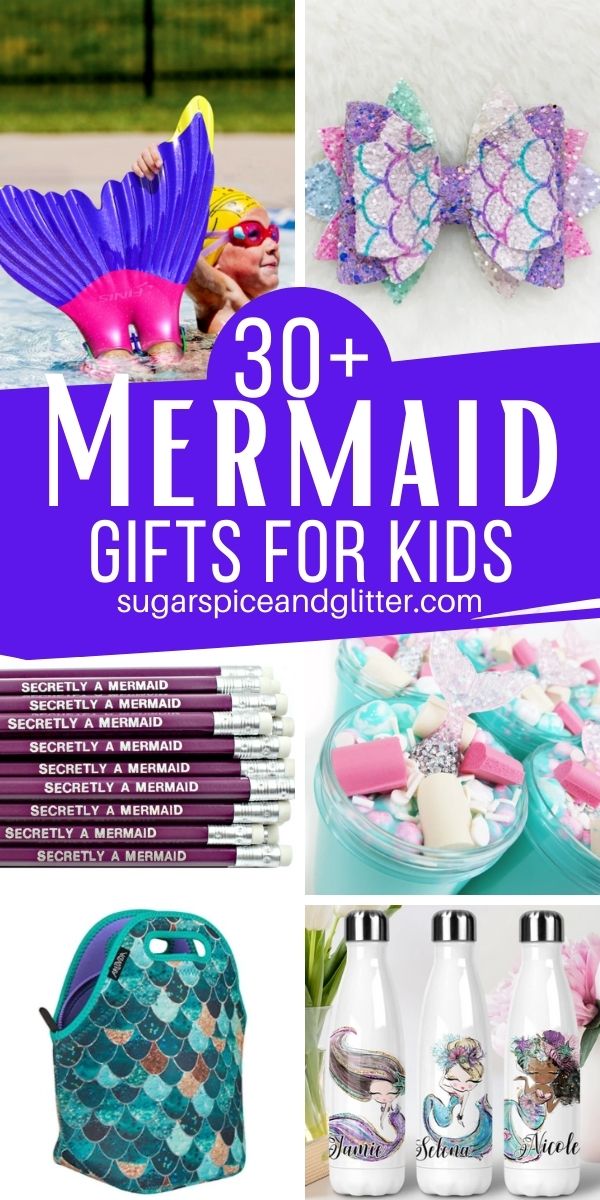Everything you need for the mermaid on your gift list, these mermaid gift ideas for kids are unique, functional and gorgeous - because we all know, mermaids want gifts they can treasure