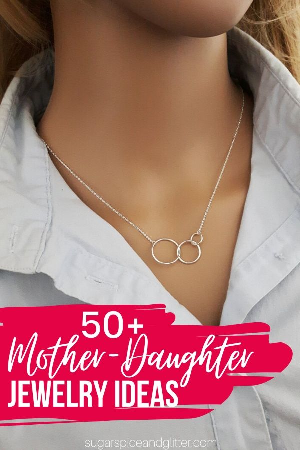 A gorgeous way to celebrate your unique Mother-Daughter relationship, with a thoughtful gift that symbolically shows your special bond. These are perfect for a Mother's Day gift, baby shower gift, or Christmas present