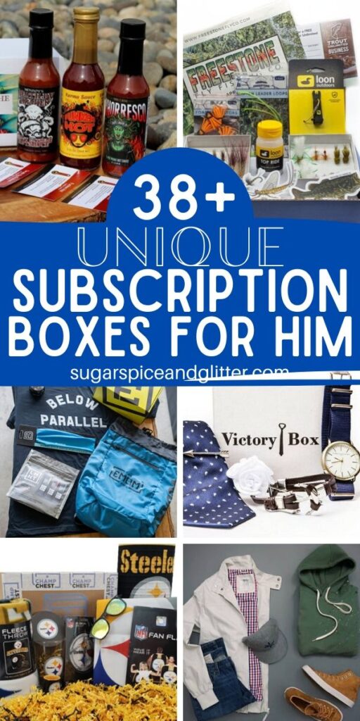 Unique Subscription Boxes for Men ⋆ Sugar, Spice and Glitter