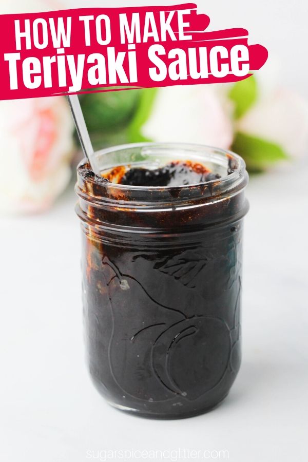 A super simple recipe for homemade Teriyaki sauce, perfect for grilling, marinating or adding a bit of extra flavor to your favorite Asian recipes. Ready in just 10 minutes, and only 5 ingredients