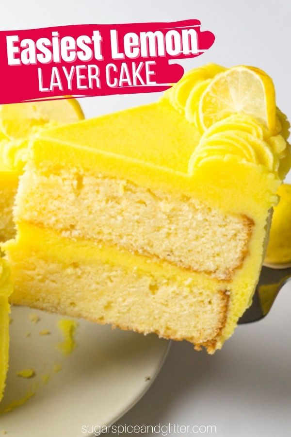 Easy Lemon Cake (with Video)
