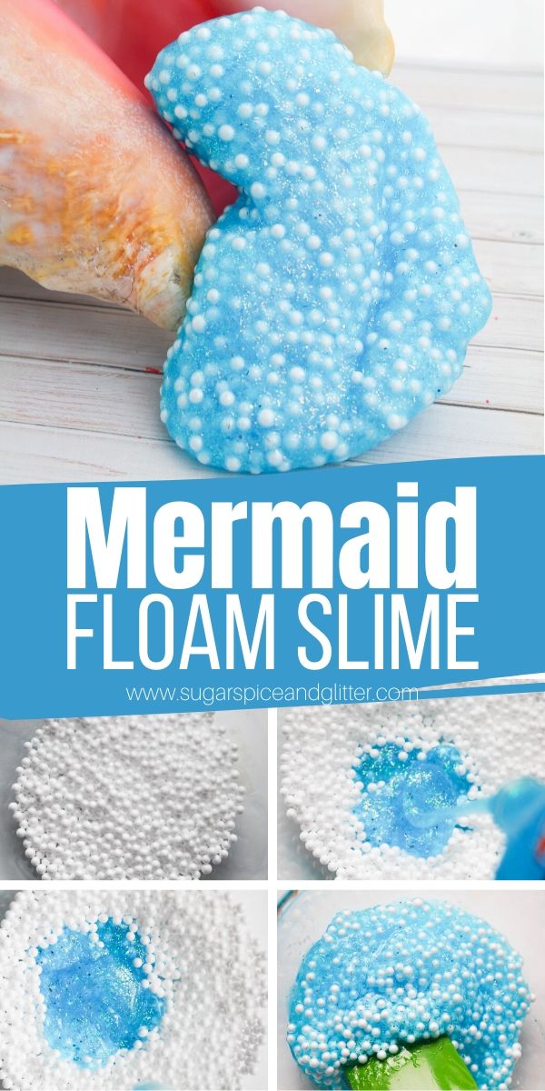 How to make floam slime with just 4 ingredients. Two different ways to make this thick, moldable slime with an amazing texture similar to flubber or a stress ball