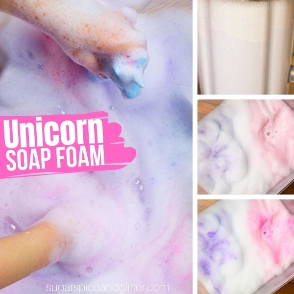 Unicorn Soap Foam ⋆ Sugar, Spice and Glitter