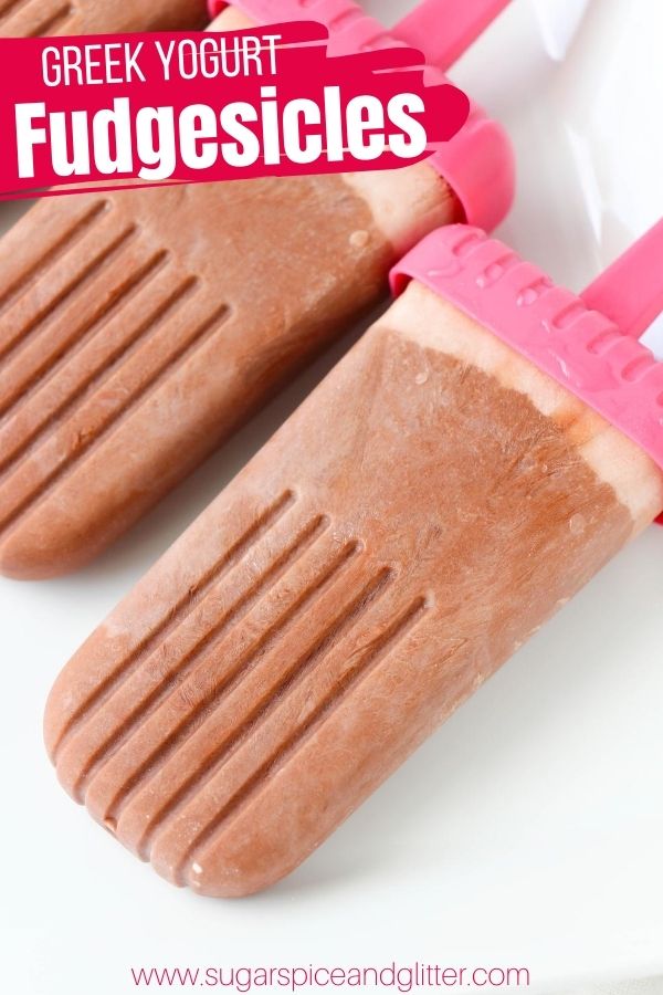 Kids will love these healthy homemade fudgesicles. Just 3-ingredients, sugar-free and a sneaky source of protein, the perfect sugar-free dessert for summer