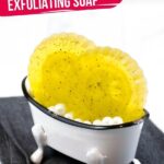 DIY Lemon Exfoliating Soap Bars (with Video)