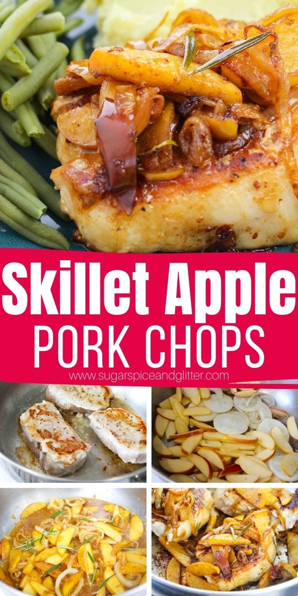 Skillet Pork Chops with Apples and Onions (with Video) ⋆ Sugar, Spice ...