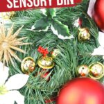 Christmas Tree Sensory Bin