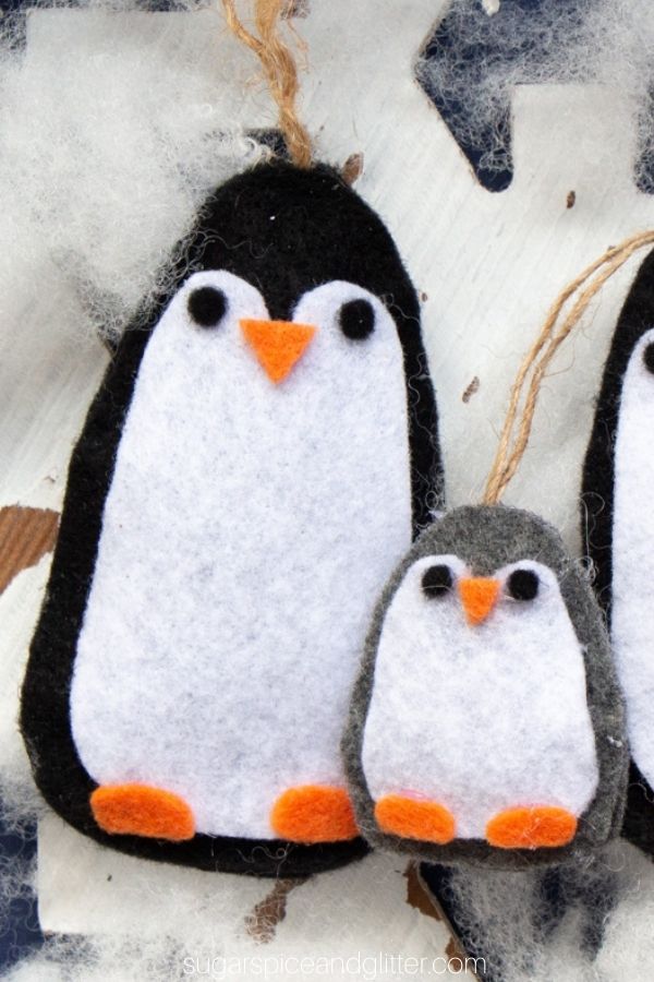Penguin Christmas Ornaments