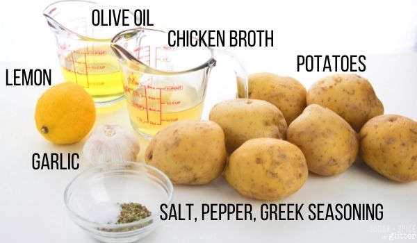 labeled ingredient image for Greek roasted potatoes