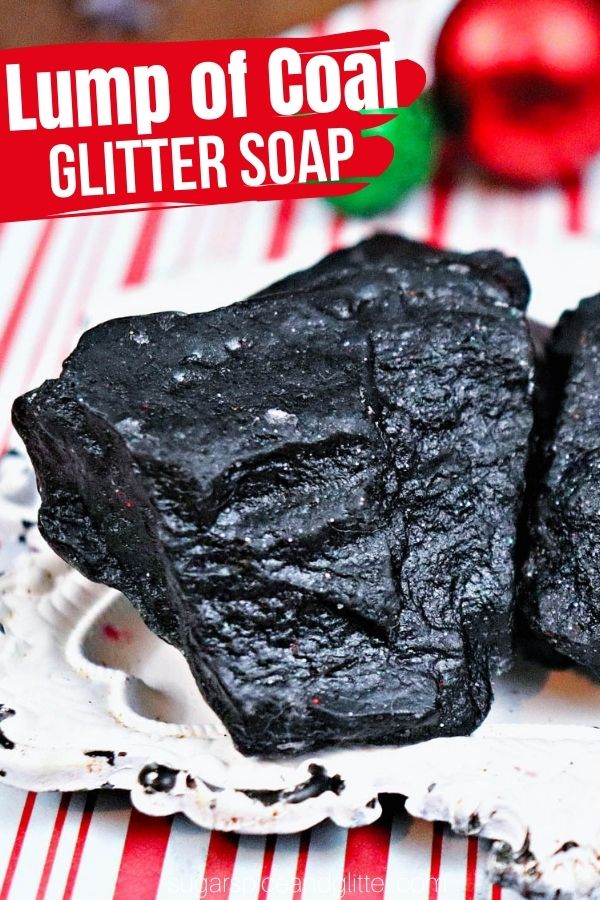 Lump of Coal Soap (with Video)