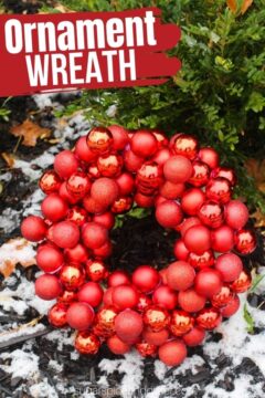 DIY Ornament Wreath