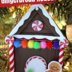 Popsicle Stick Gingerbread House (with Video)