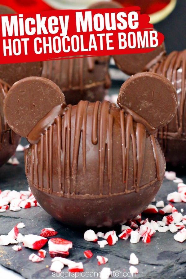 Mickey Mouse Hot Chocolate Bomb (with Video)