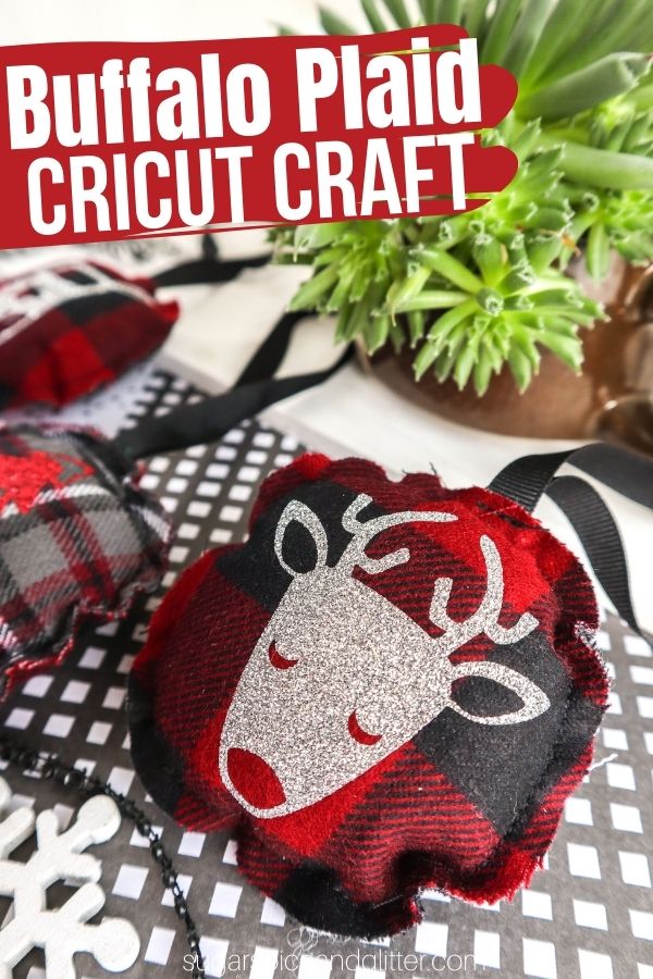 Buffalo Plaid Cricut Craft