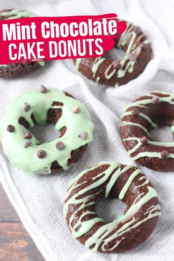 Mint Chocolate Donuts