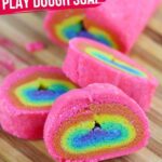 Rainbow Play Dough Soap Bars (with Video)