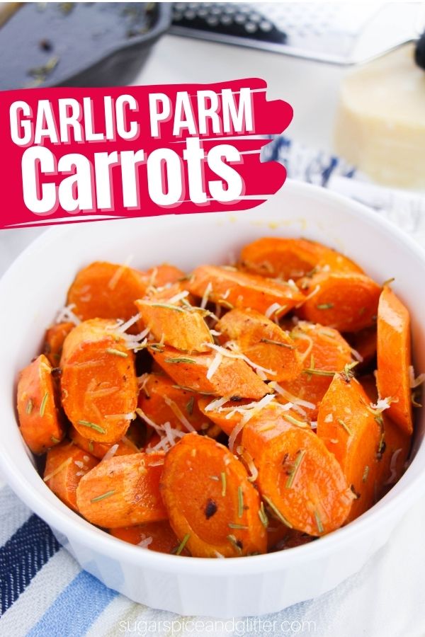 Garlic Parmesan Carrots