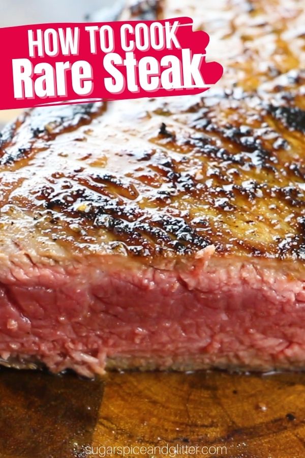 How to Cook a Rare Steak (with Video)