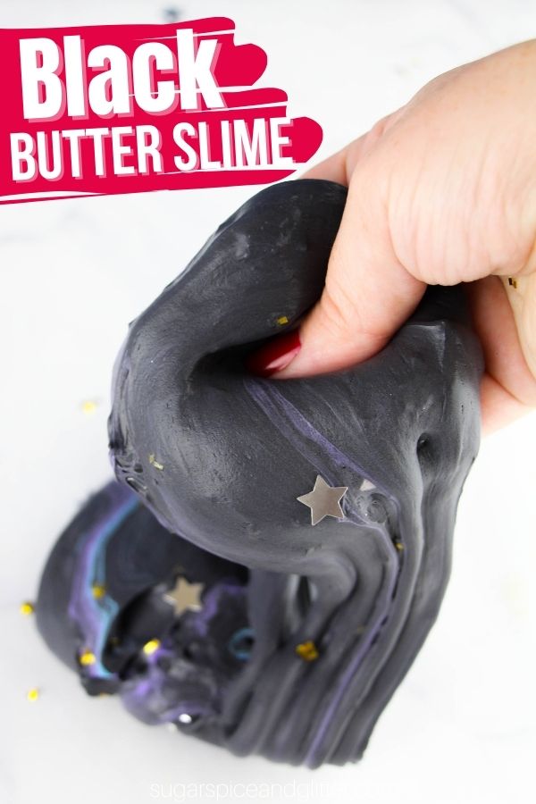 How to Make Black Butter Slime (with Video)