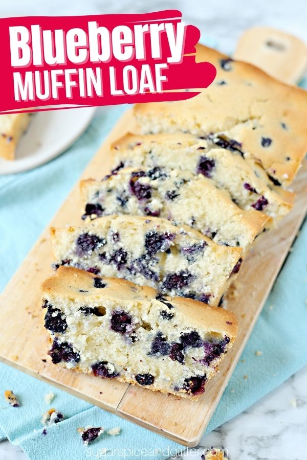 Blueberry Muffin Bread (with Video)