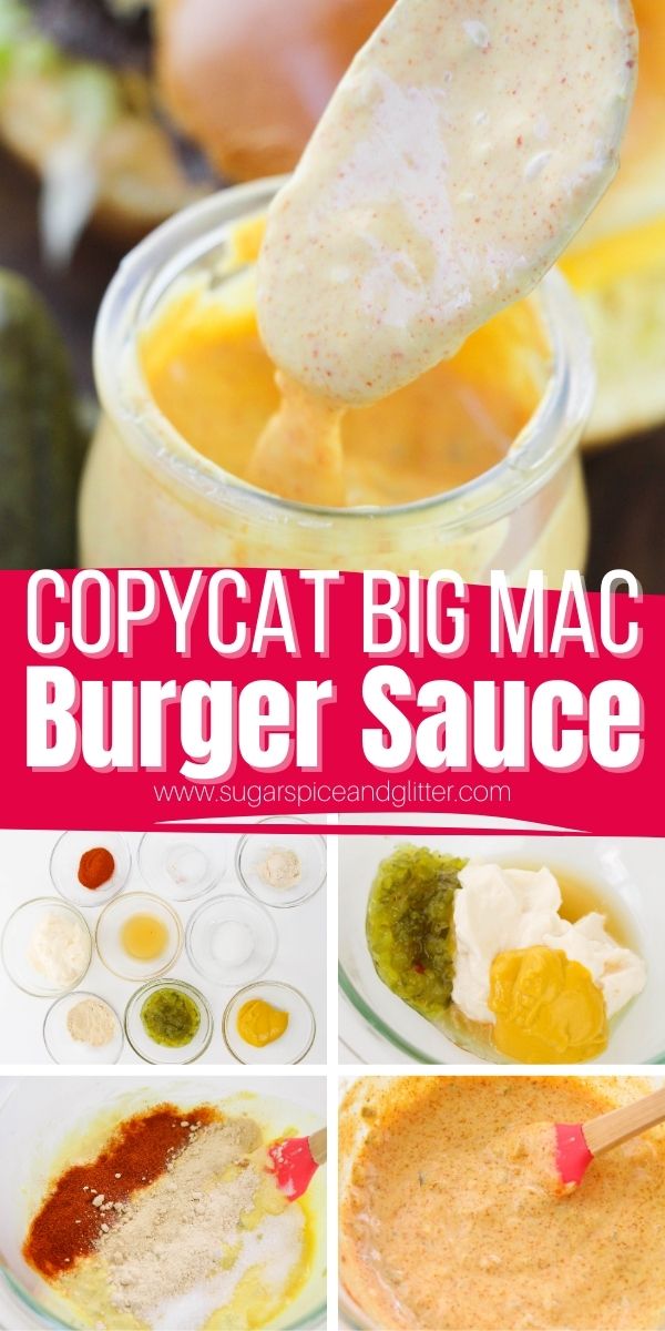 How to make homemade big mac sauce - the perfect condiment with a variety of uses. You can use this special sauce as a spread for burgers or sandwiches, a dressing for potato or pasta salads, or as a dip for everything from onion rings to roasted veggies.