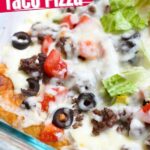 Crescent Dough Taco Pizza (with Video)