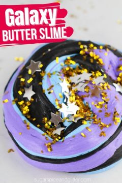 Galaxy Butter Slime (with Video)