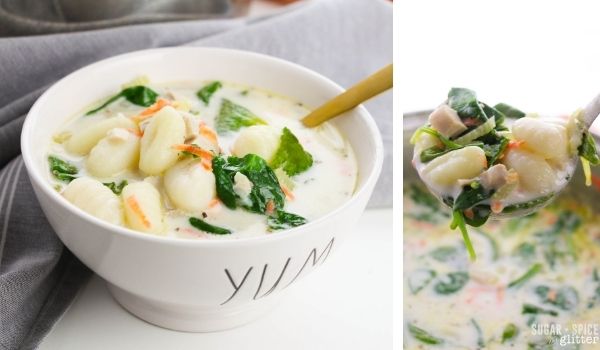 Olive Garden Chicken Gnocchi Soup (with Video)