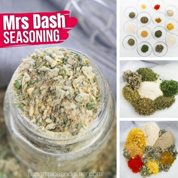 Dash Salt-Free Seasoning Blend, Garlic & Herb, 2.5 Ounce