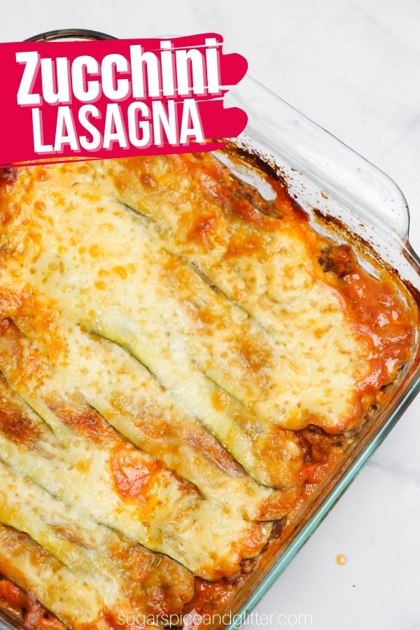 Zucchini Noodle Lasagna