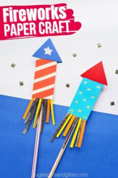 Paper Firework Craft for Kids