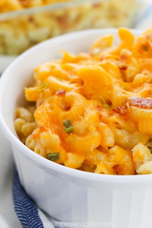Cheddar Bacon Ranch Mac and Cheese