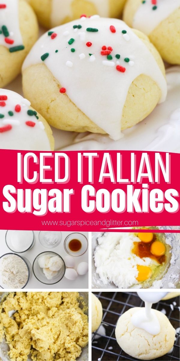 Anginetti are dense, cake-like Italian Sugar Cookies traditionally served at Easter, Christmas or weddings in southern Italy. These lightly sweetened, vanilla-almond flavored cookies are a decadent treat that can be made in advance and frozen, making your holiday prep a little bit easier!
