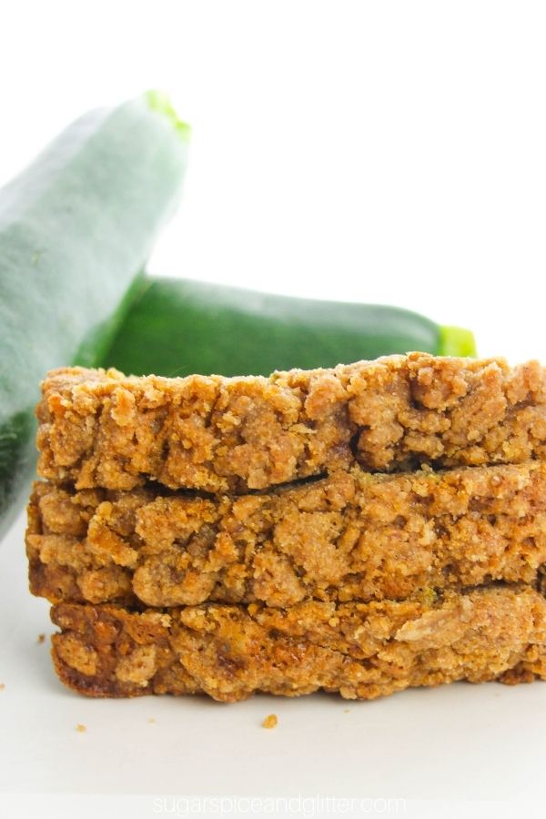 Zucchini Bread with Streusel Topping