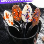 Halloween Chocolate Spoons