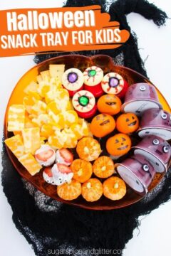 Halloween Snack Tray for Kids