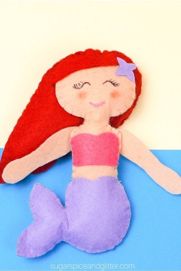 Felt Mermaid Sewing Project