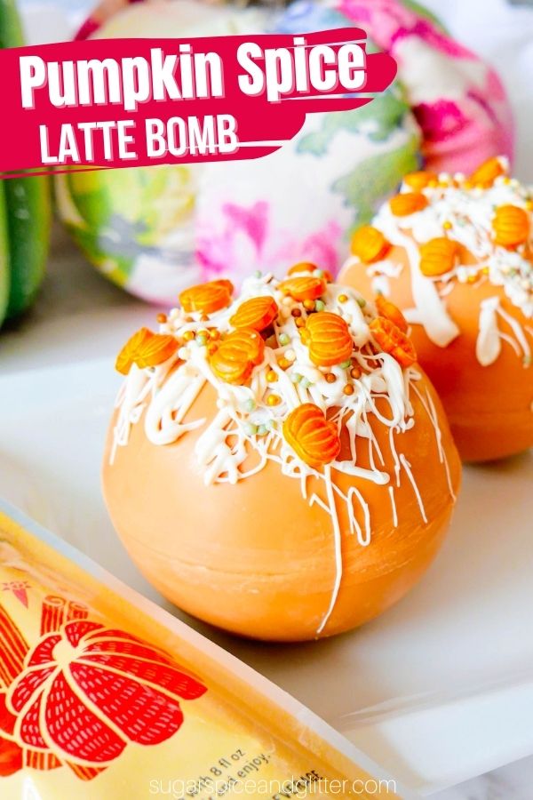 Pumpkin Spice Latte Coffee Bombs (with Video)