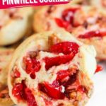 Cherry Pecan Pinwheel Cookies