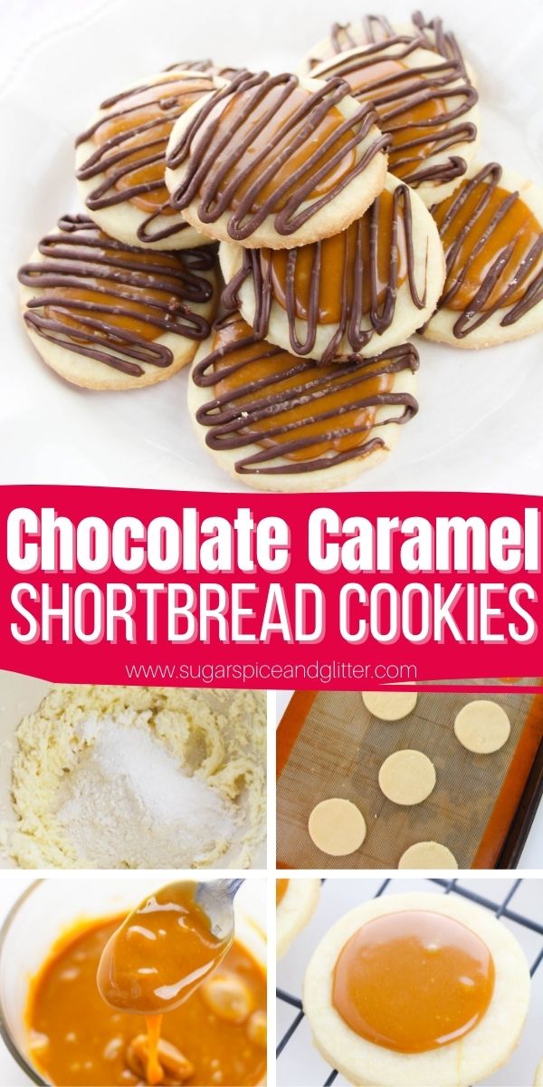 How to make homemade Twix cookies, a chocolate caramel shortbread cookie that is easy enough to make with the kids but tastes like something you'd get from a bakery. A must-make recipe for any Twix fan.
