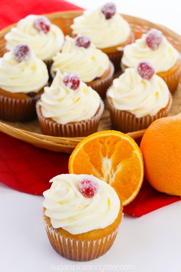 Cranberry Orange Cupcakes