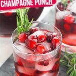 Jingle Juice Christmas Champagne Punch
