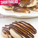 Chocolate Caramel Shortbread Cookies (with Video)