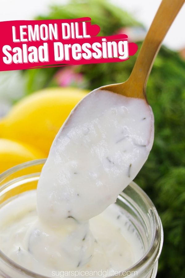 Lemon Dill Salad Dressing