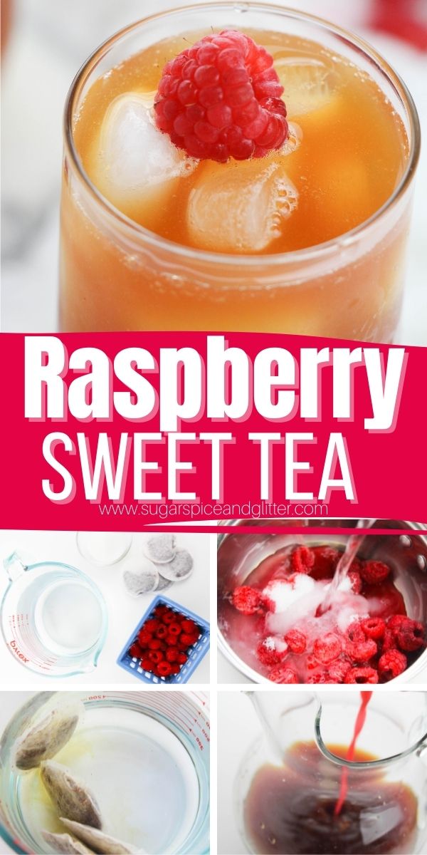 Forget sippable, this Raspberry Iced Tea is so good you’ll have to stop yourself from gulping it down! It's a berrylicious way to quench your thirst on a hot summer day.