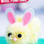 DIY Yarn Pom Pom Bunnies (with Video)